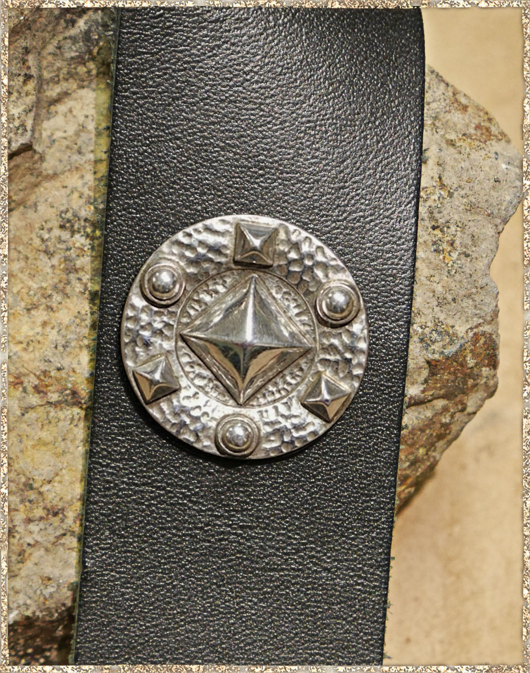 Zierniete Mittelerde hellsilber